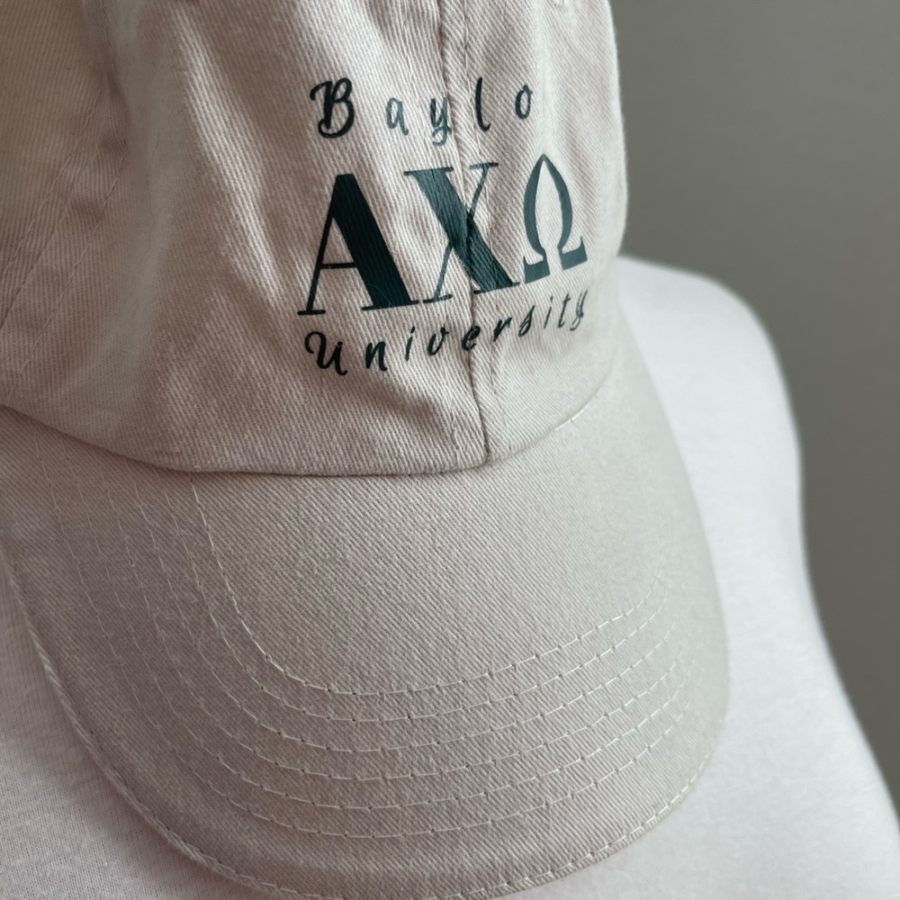 ALPHA CHI OMEGA Baylor University Baseball Hat - Picture 7 of 11
